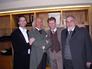 Steven Mercurio (Conductor), Tim Nolen (Oscar), Mark Ledbetter (Leo) and Tim Noble (Ben)